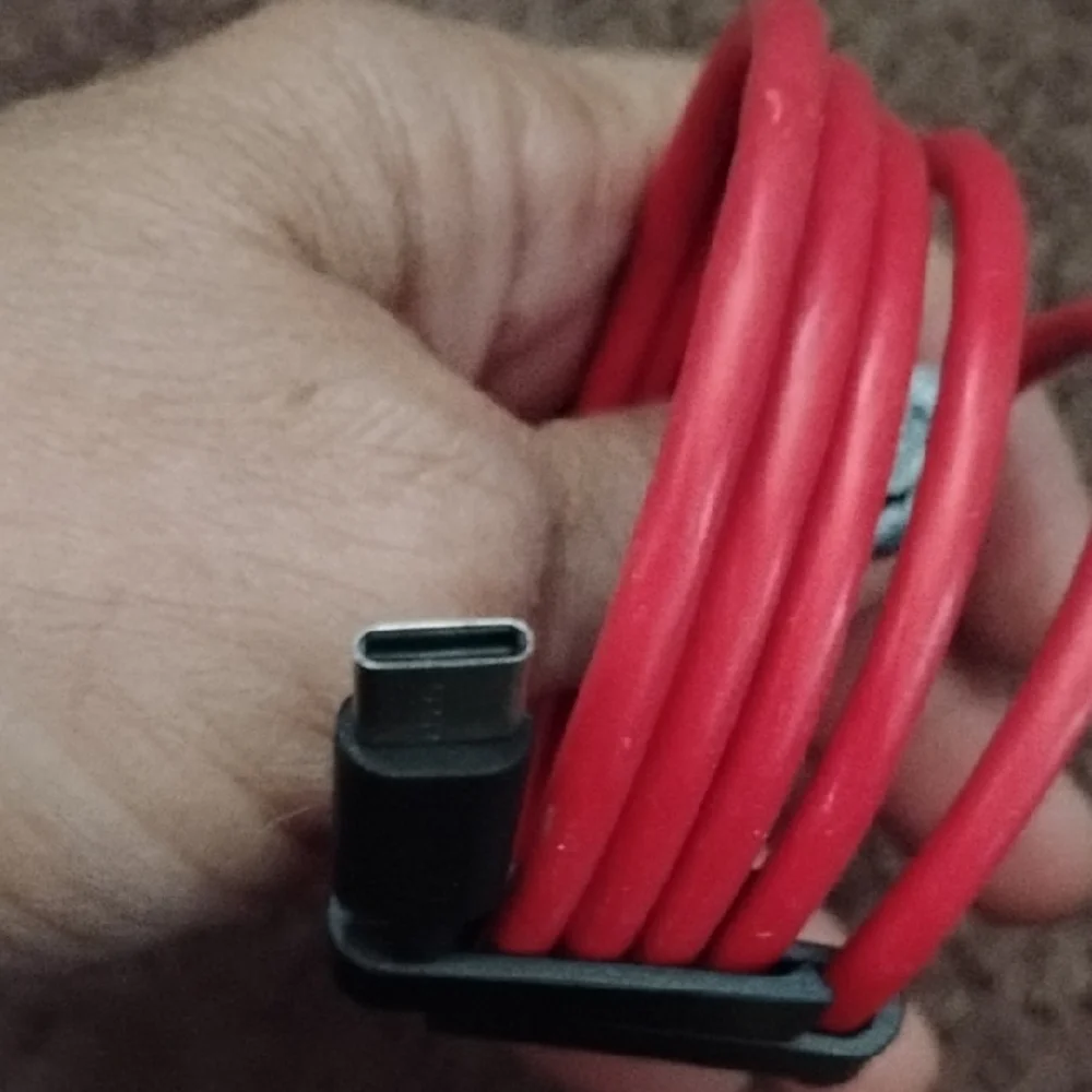 Red USB Charging Cable